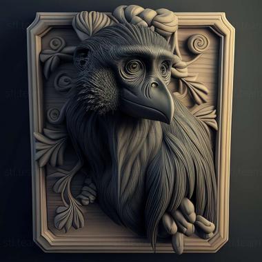 3D модель Piliocolobus semlikiensis (STL)